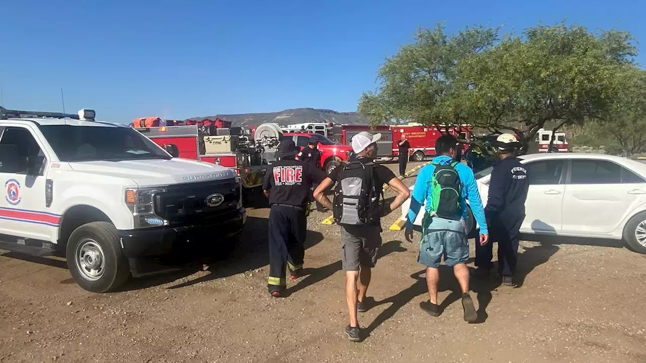 1 dead after hiking Cave Creek trail in extreme heat; 5 others rescued