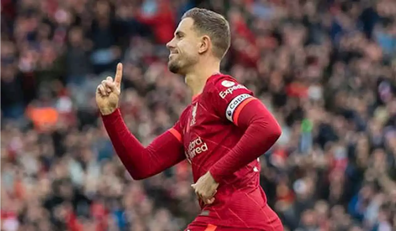 Cedera, Jordan Henderson Absen Perkuat Liverpool 3 Pekan