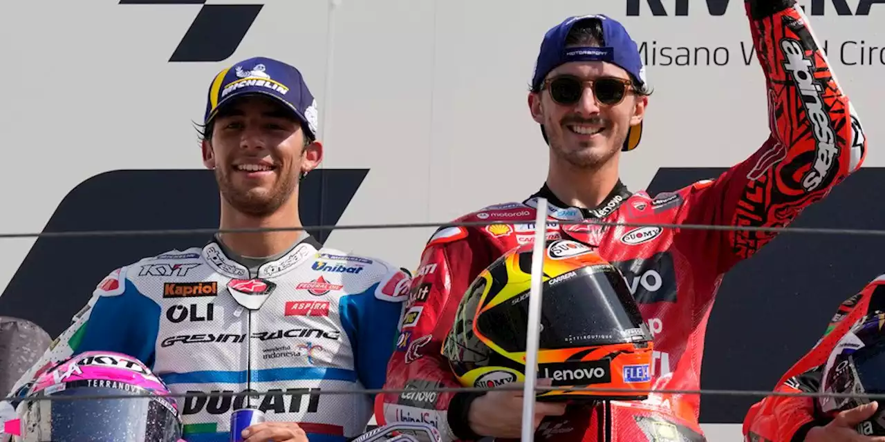 Ducati Sebut Pecco Bagnaia vs Enea Bastianini di Misano Nyaris Jadi Bencana - Bola.net