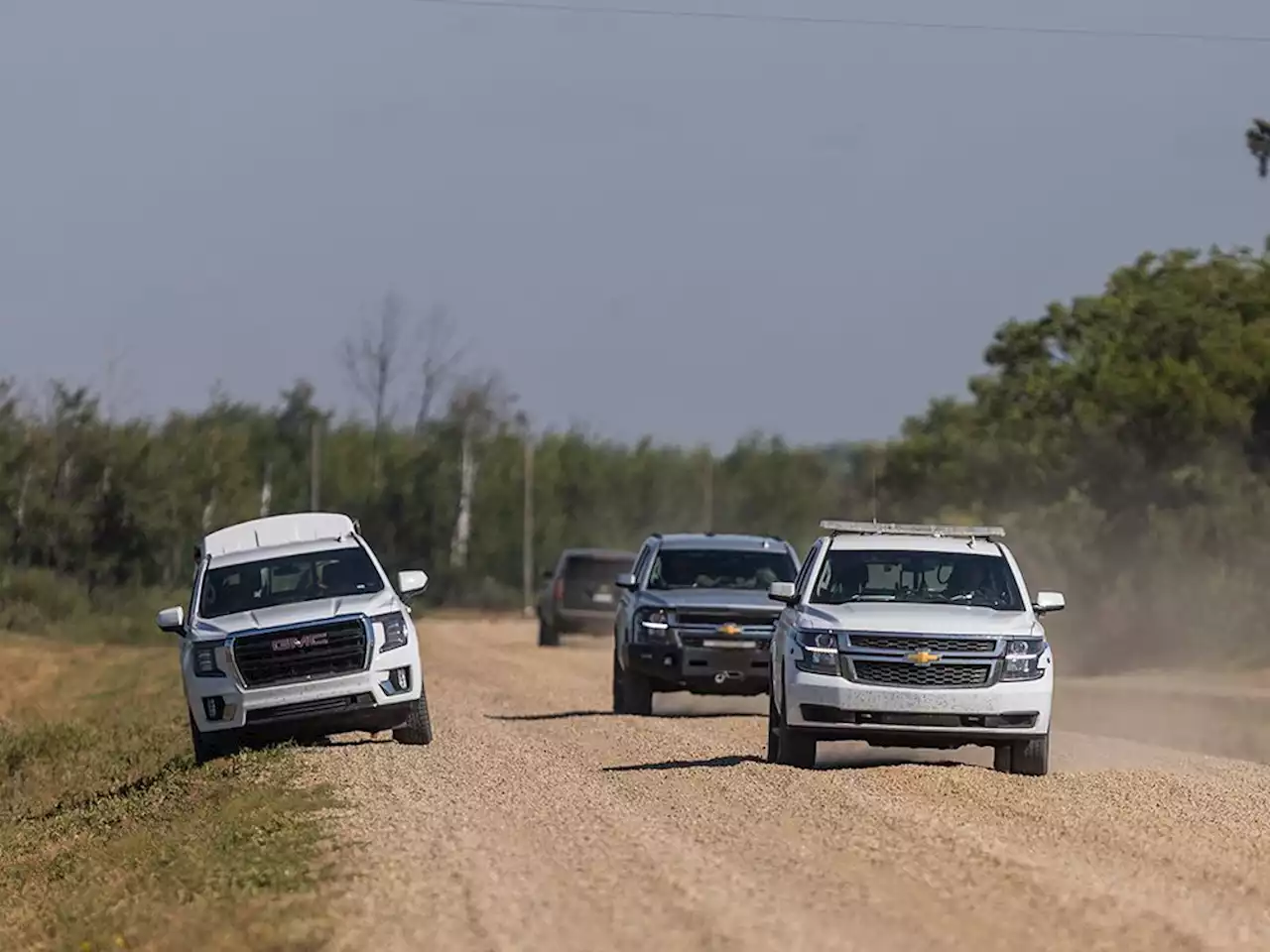 Live: Police surround home as mass murder suspect reportedly seen on James Smith Cree Nation