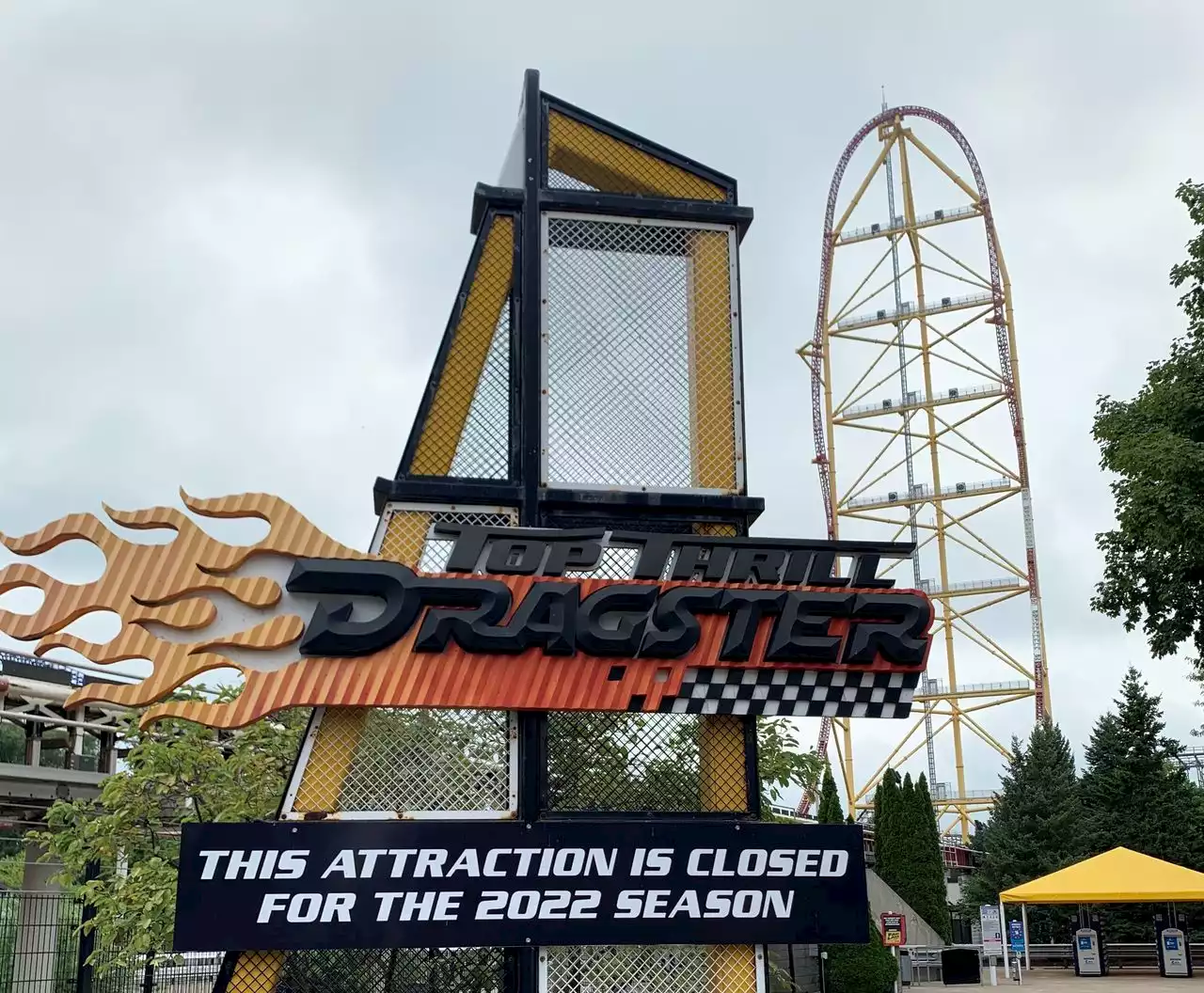 Cedar Point is shutting down Top Thrill Dragster for good