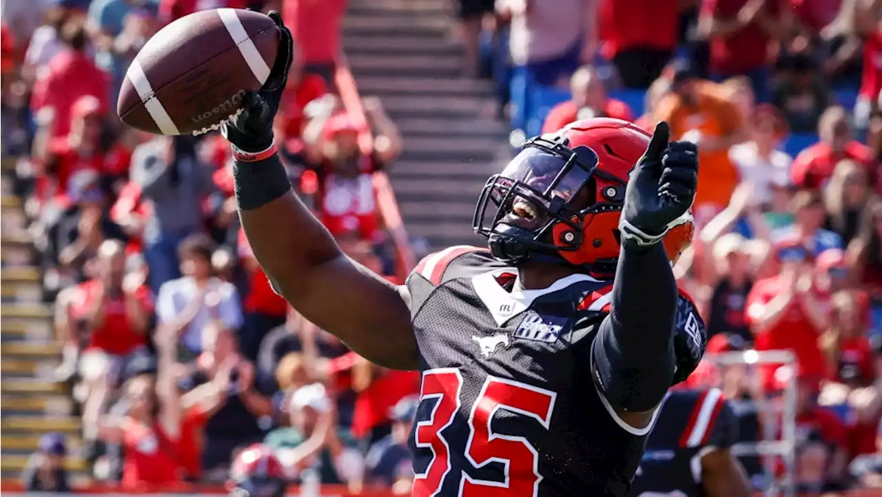 Stampeders take down Elks in thrilling Labour Day Classic