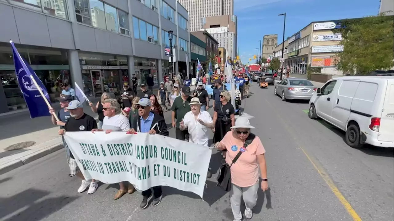 Workers' rights celebrated in the annual Labour Day Parade