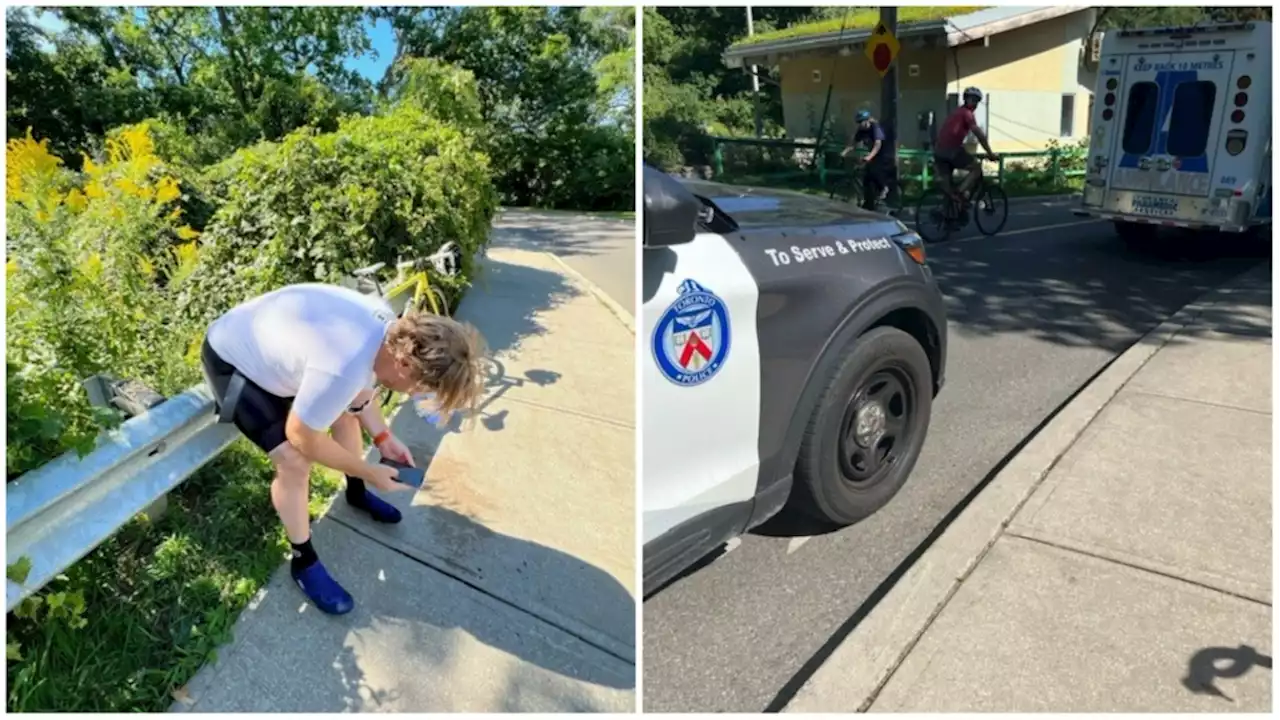 Cyclist injured after alleged unprovoked road rage incident in popular Toronto park