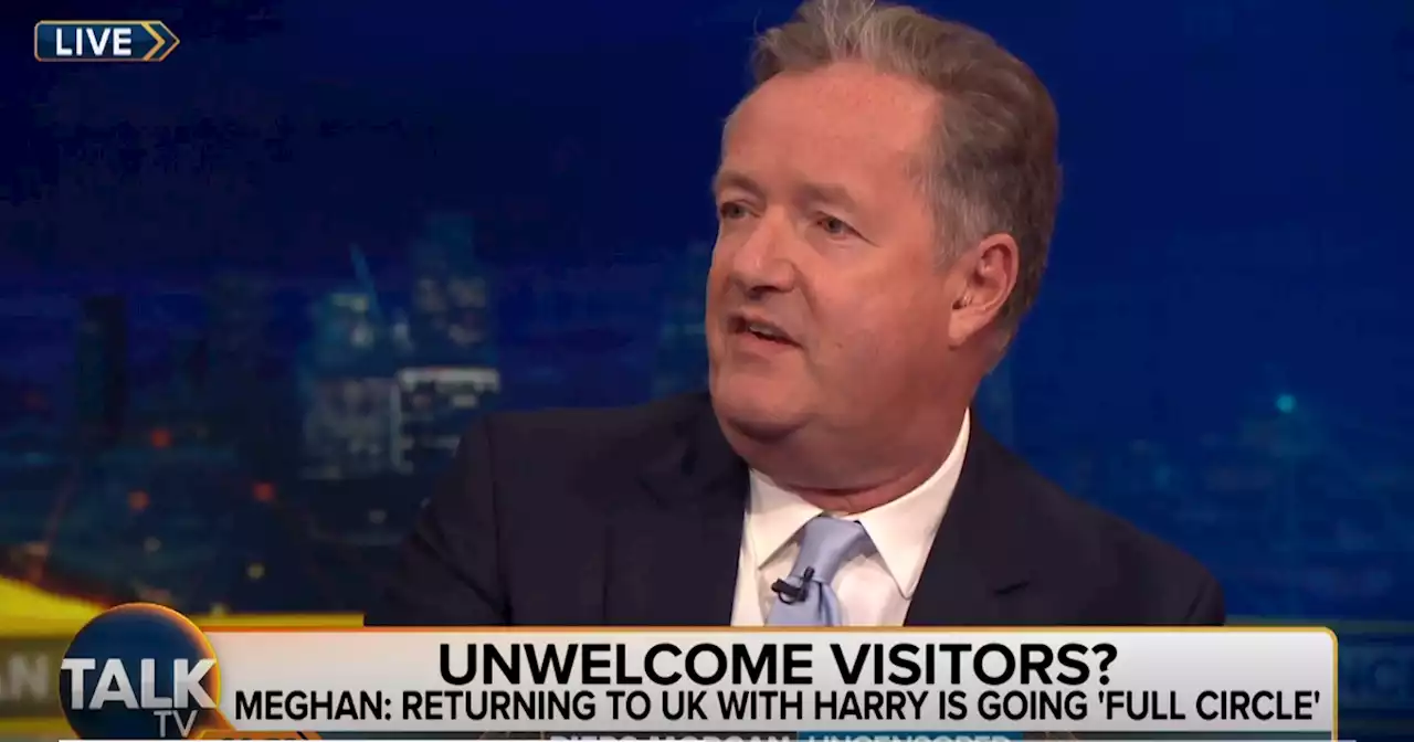 Piers Morgan rages 'who the f*** does Meghan Markle think she is' amid UK visit