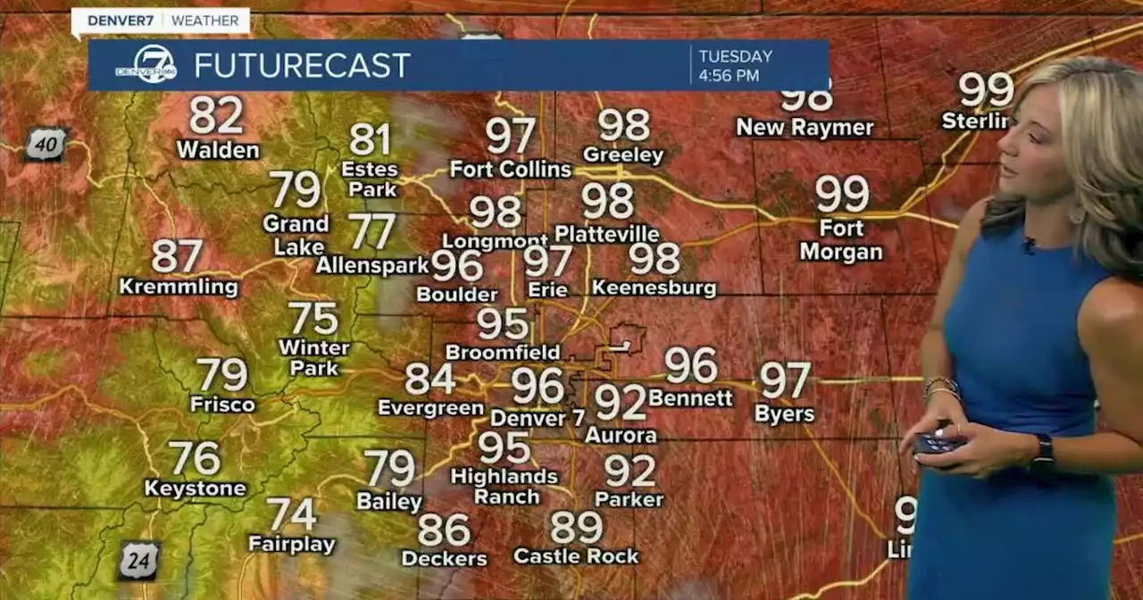 Record-breaking highs possible in Denver for the next three days