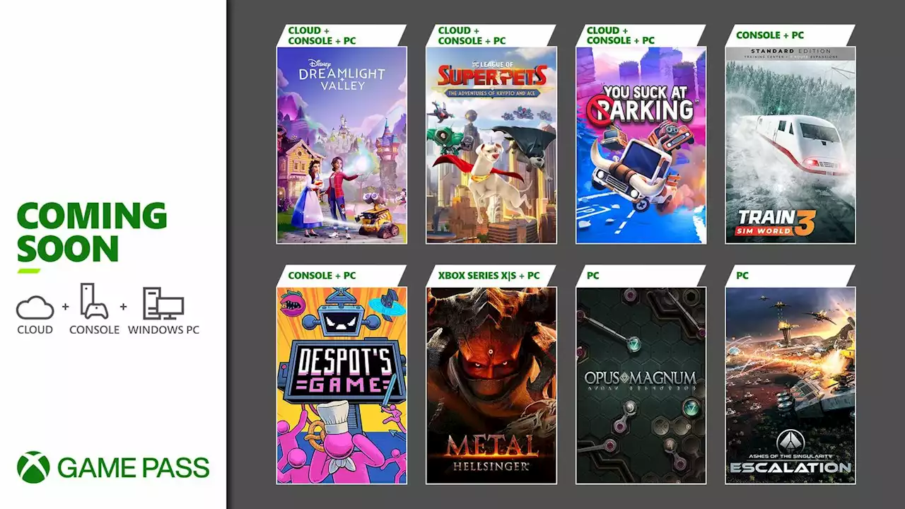 September Xbox Game Pass titles announced