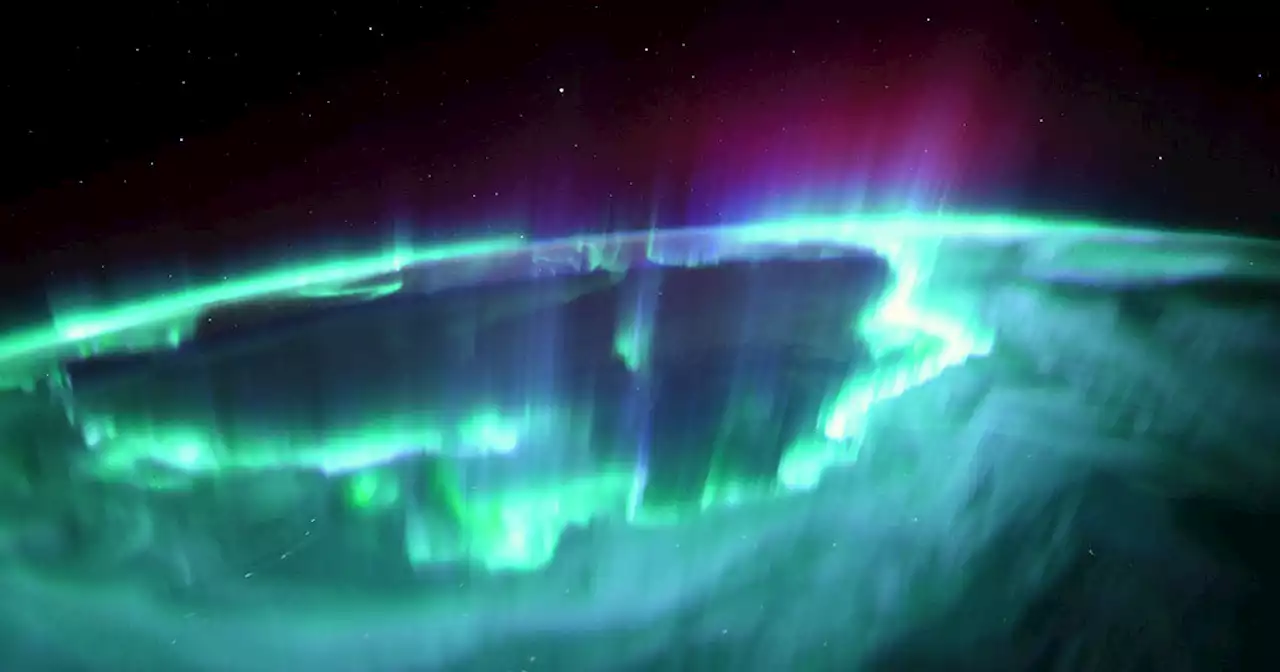 Space Station Astronaut Captures Incredible Photo of Solar Flare Hitting Earth