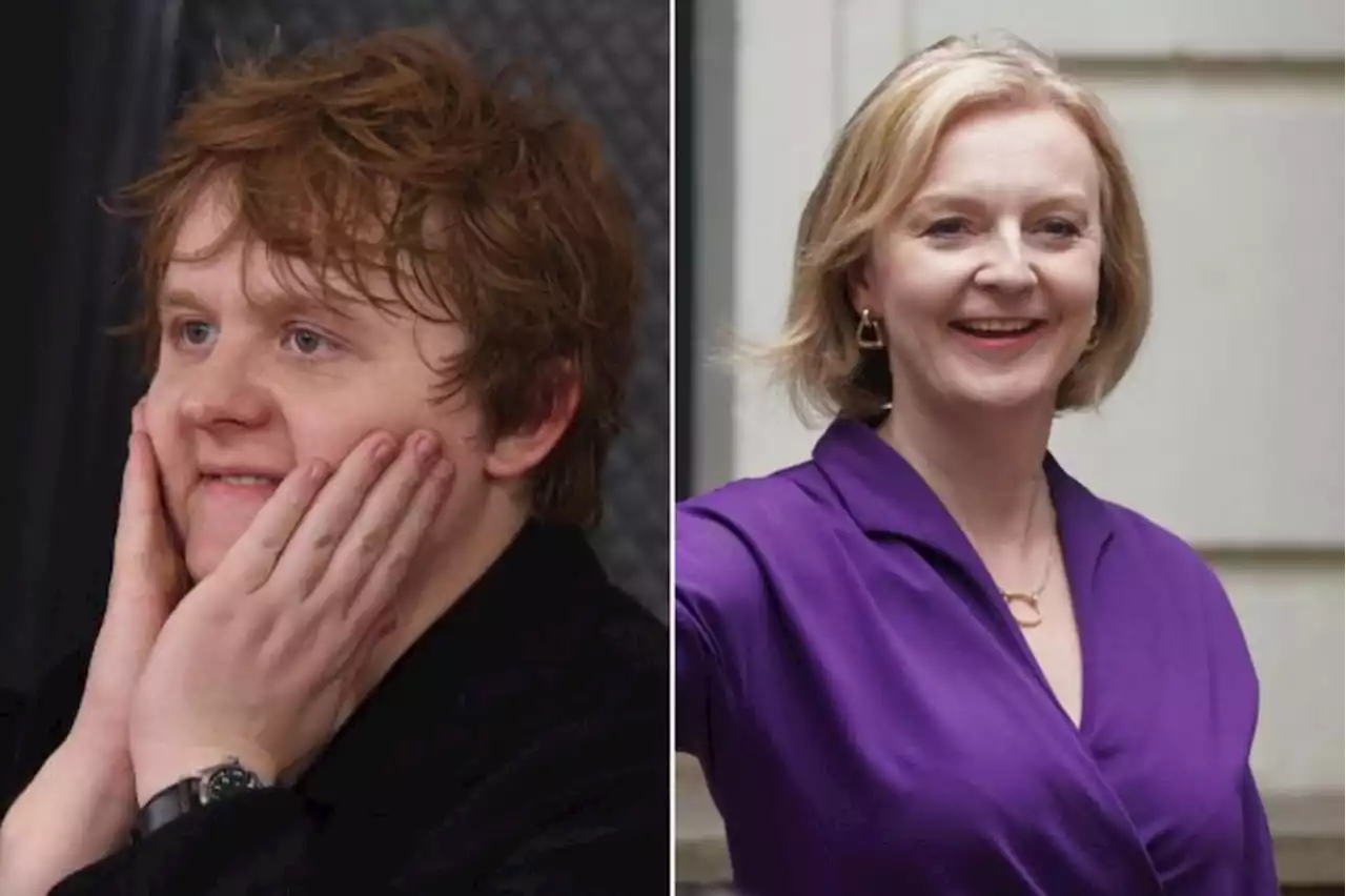 'I can't unsee this' Lewis Capaldi responds to Liz Truss lookalike jokes