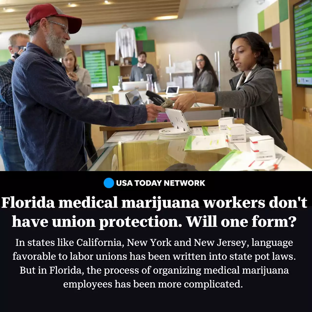 Florida medical marijuana workers don't have union protection. Will one form?