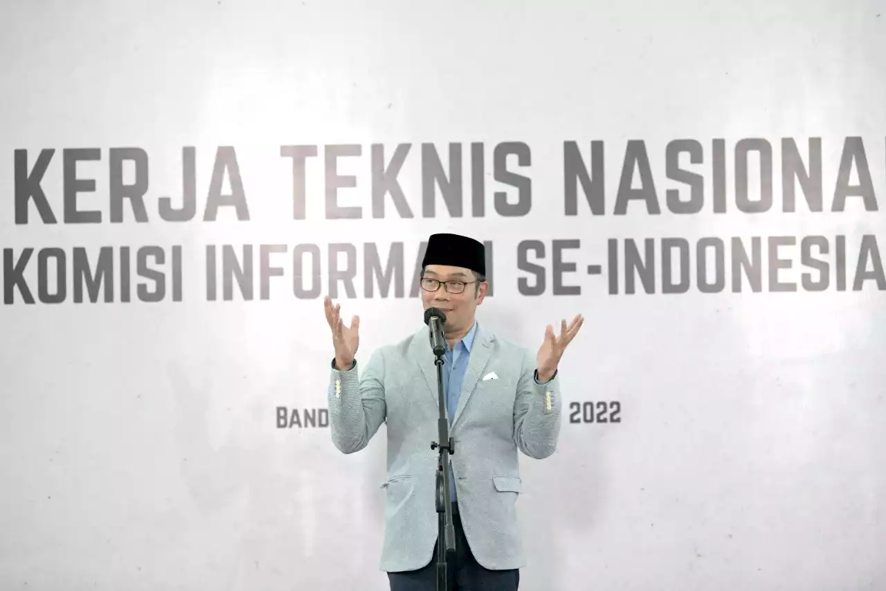 Buka Rakernis KI se-Indonesia, Ridwan Kamil Harapkan Inovasi Demi Demokrasi