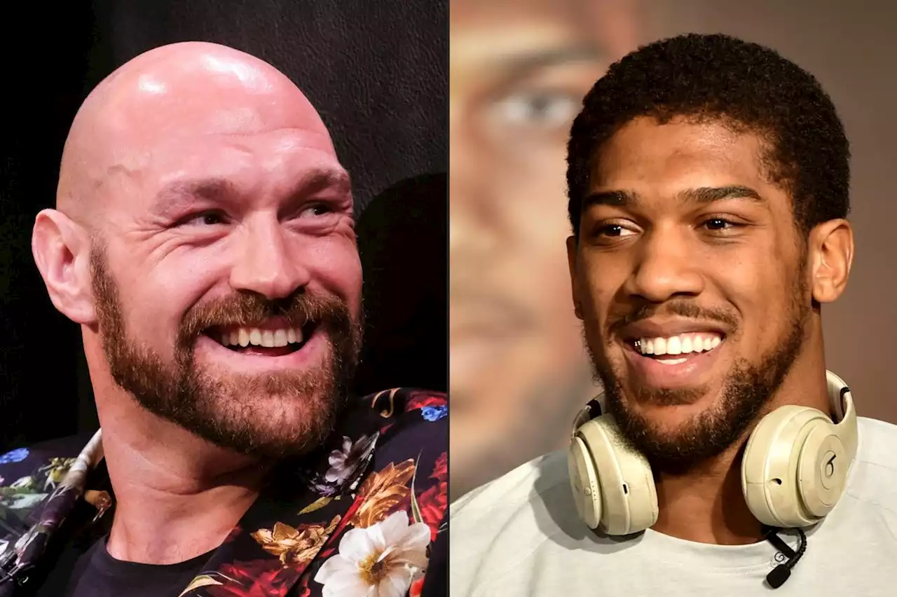 Anthony Joshua accepts Tyson Fury's challenge for 'Battle of Britain' this year