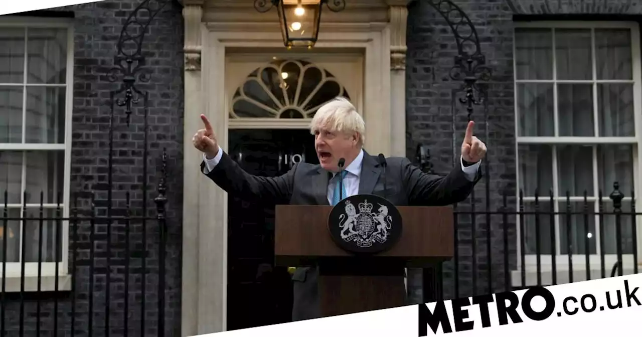 Boris Johnson lists all two of his successes in his final speech as PM