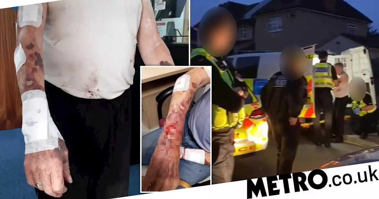 Dementia-hit grandfather, 81, bruised after ‘10 police’ arrest him