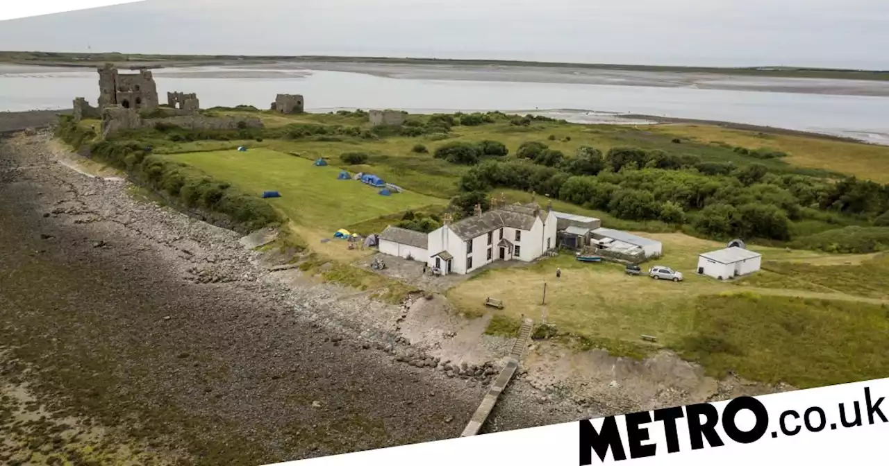 Man crowned 'king' of tiny Cumbrian island after becoming landlord of only pub