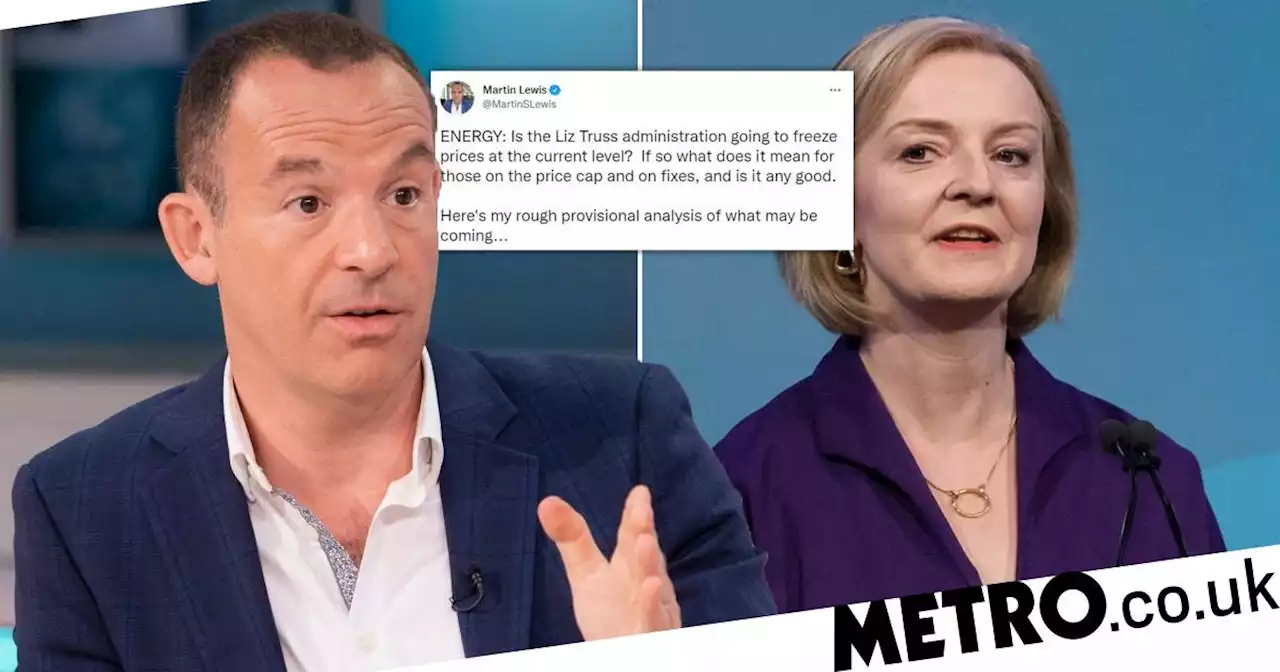 Martin Lewis welcomes rumoured energy bill freeze