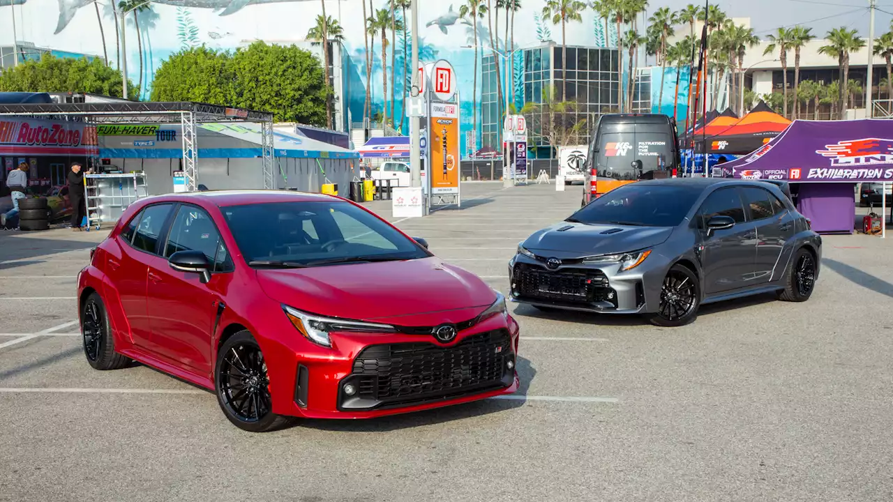 Feisty 2023 Toyota GR Corolla starts at $36,995