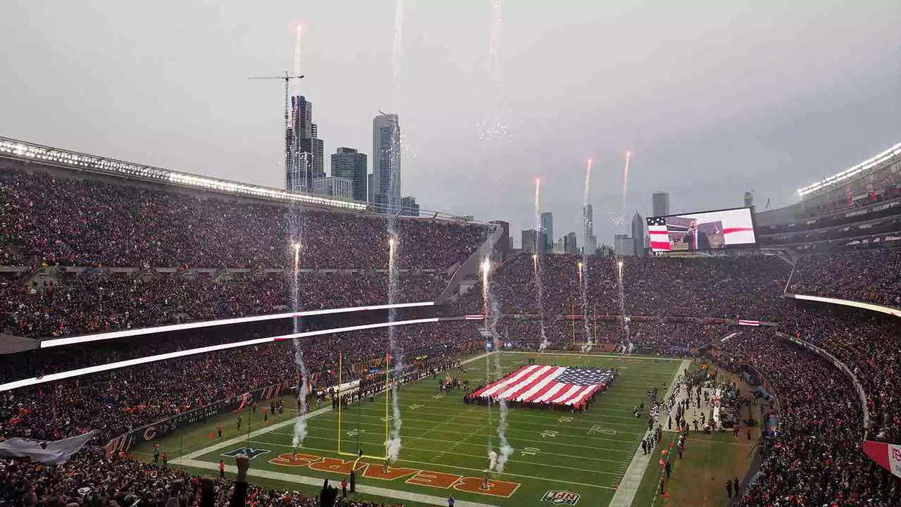 Soldier Field Installs New Bermuda Grass Before Bears Kick Off Season