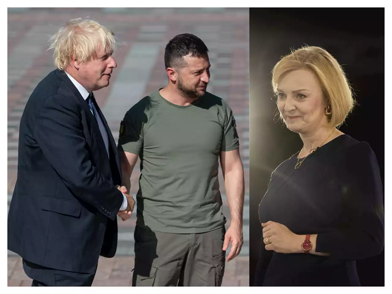 Zelensky hails Boris Johnson, looks to Liz Truss for help thwarting Russia