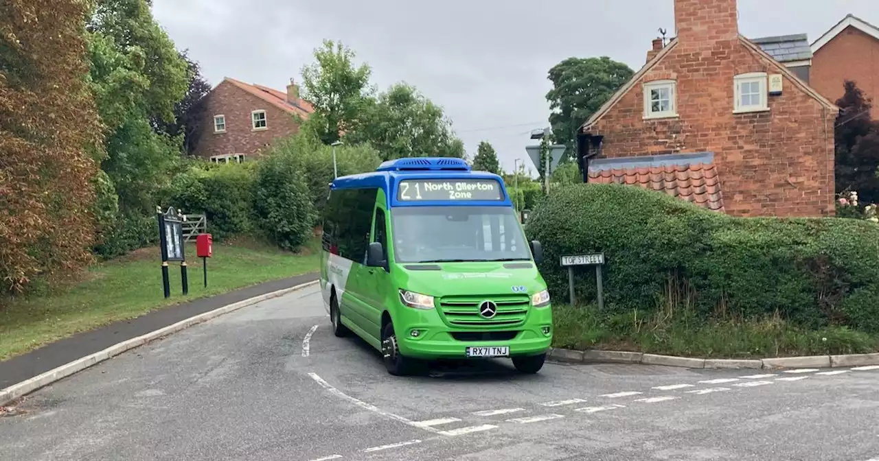 I tried Notts' new on-demand bus service and got unique greeting