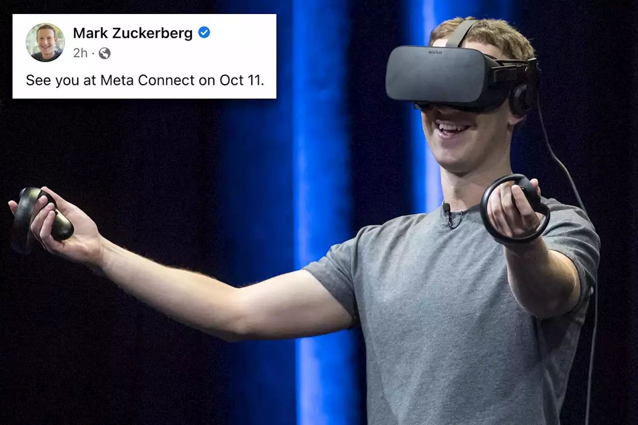 Mark Zuckerberg teases new VR headset release ahead of Meta event