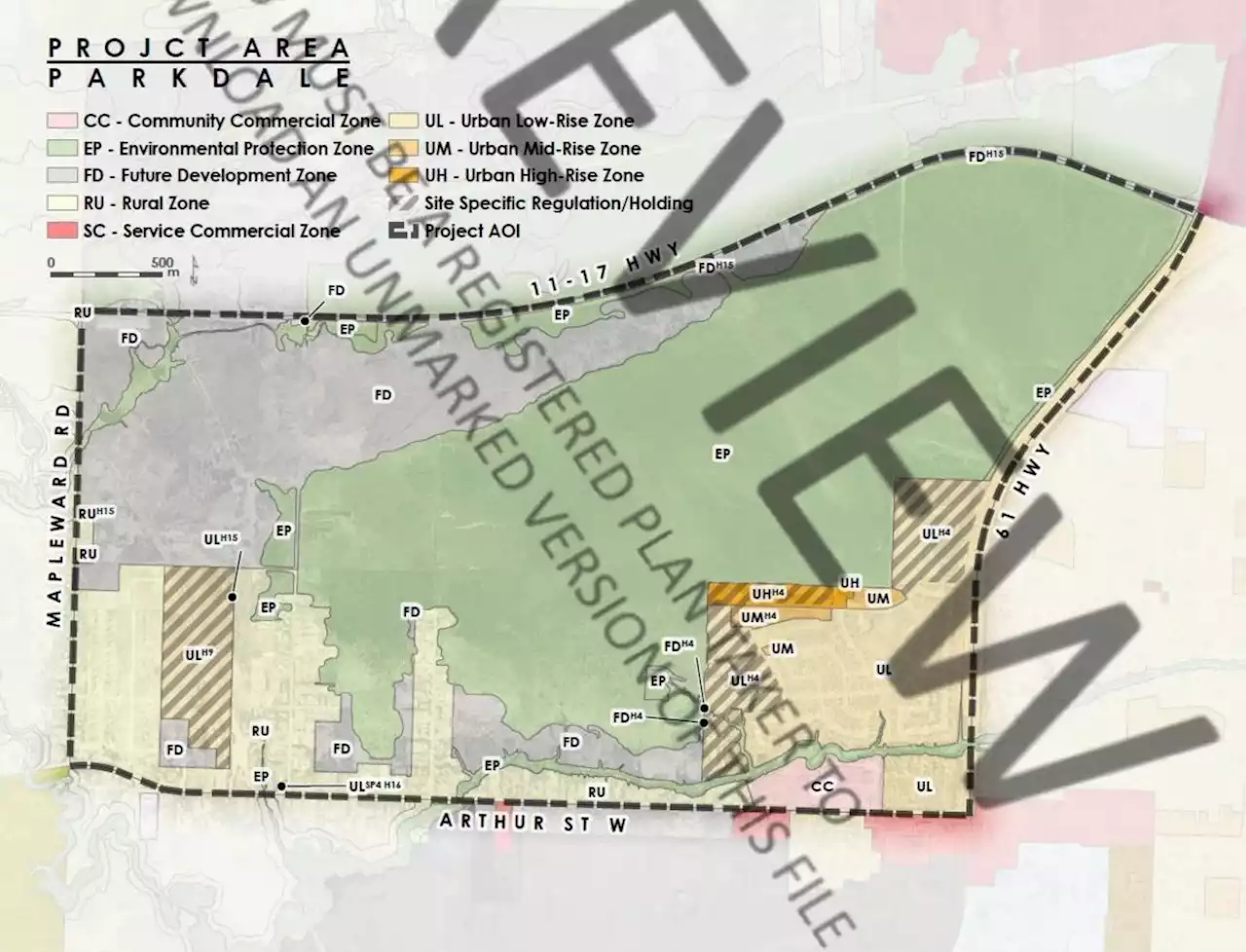 City studies expansion of Parkdale area