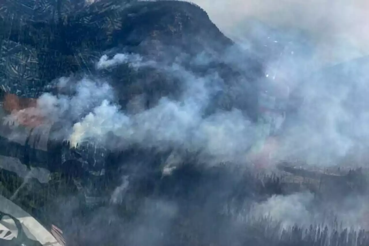 Crews keep close watch on one B.C. wildfire, as another delays school in northeast – Terrace Standard