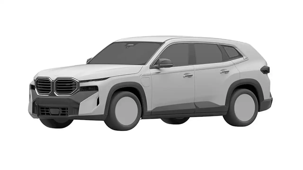 BMW XM SUV shows up in patent images in Japan | Autoblog