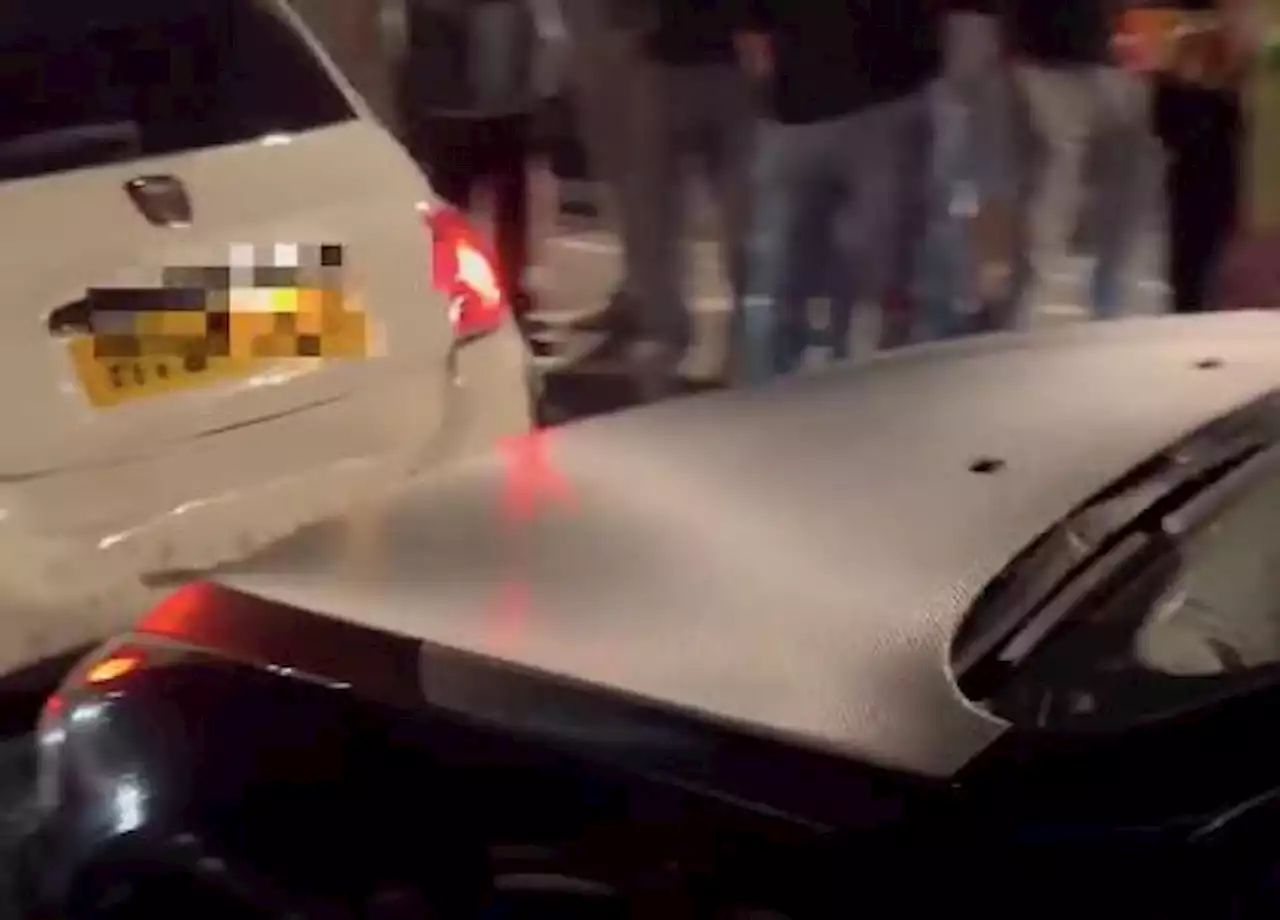 BMW shows off to crowd at car meet - what happens leaves the driver red faced