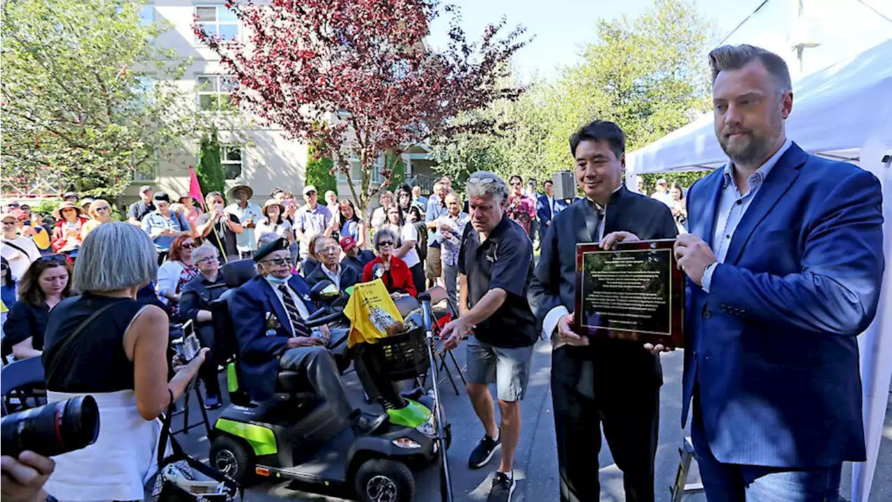 Hundreds march from George Jay Elementary to mark 100-year anniversary of Chinese Student Strike