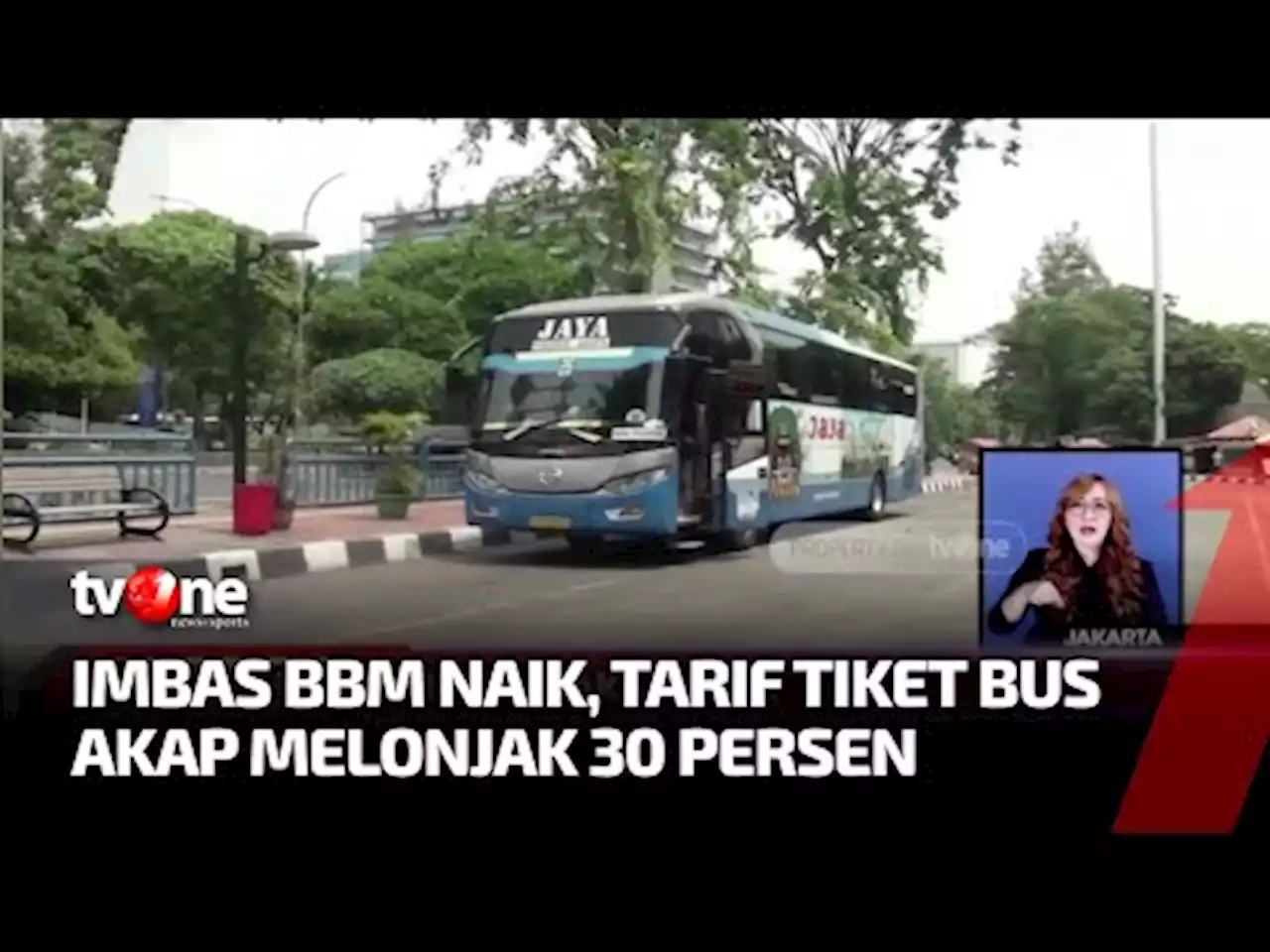 Tarif Bus AKAP Naik Hingga 30 Persen - tvOne