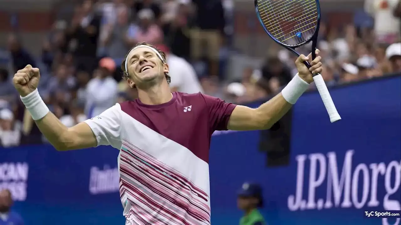 Casper Ruud venció a Matteo Berrettini y se metió en las semifinales del US Open - TyC Sports