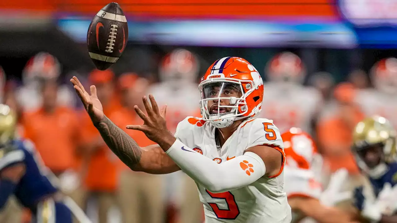 No. 4 Clemson overcomes shaky offensive start to put away Georgia Tech in opener