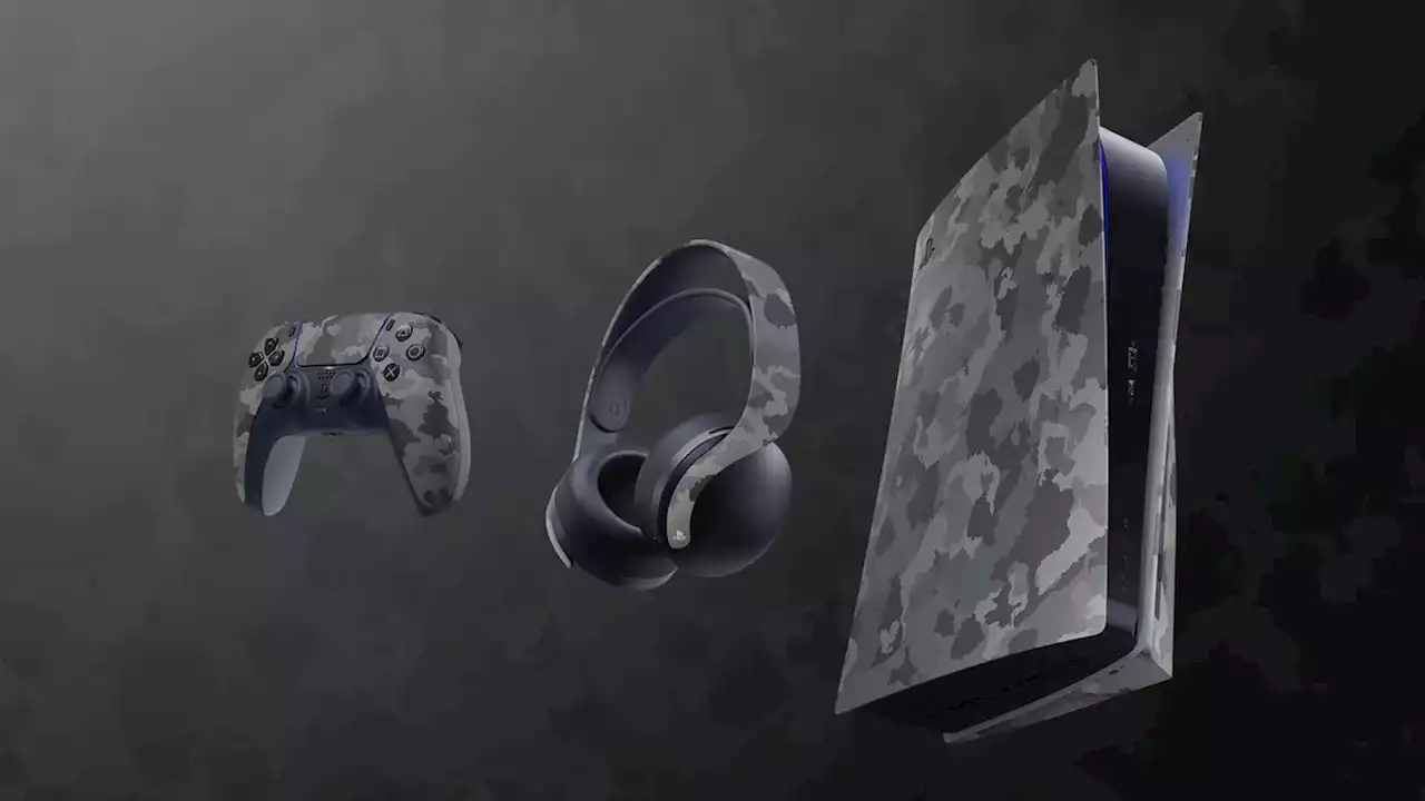 Sony has revealed the PS5 Gray Camouflage accessories collection | VGC