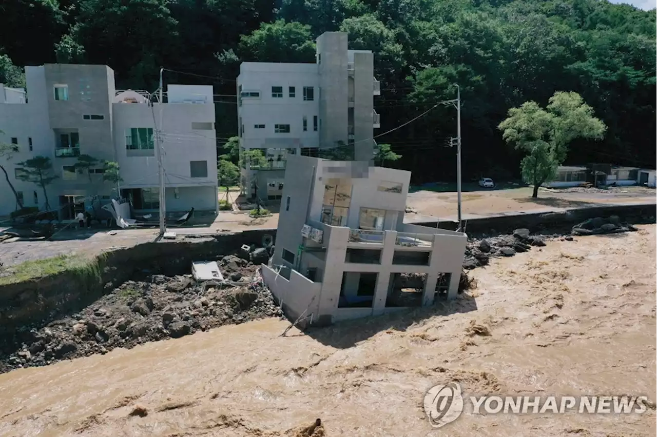 '순식간에 물난리로 지하주차장 잠겨' 태풍 힌남노 전국 강타(종합2보) | 연합뉴스