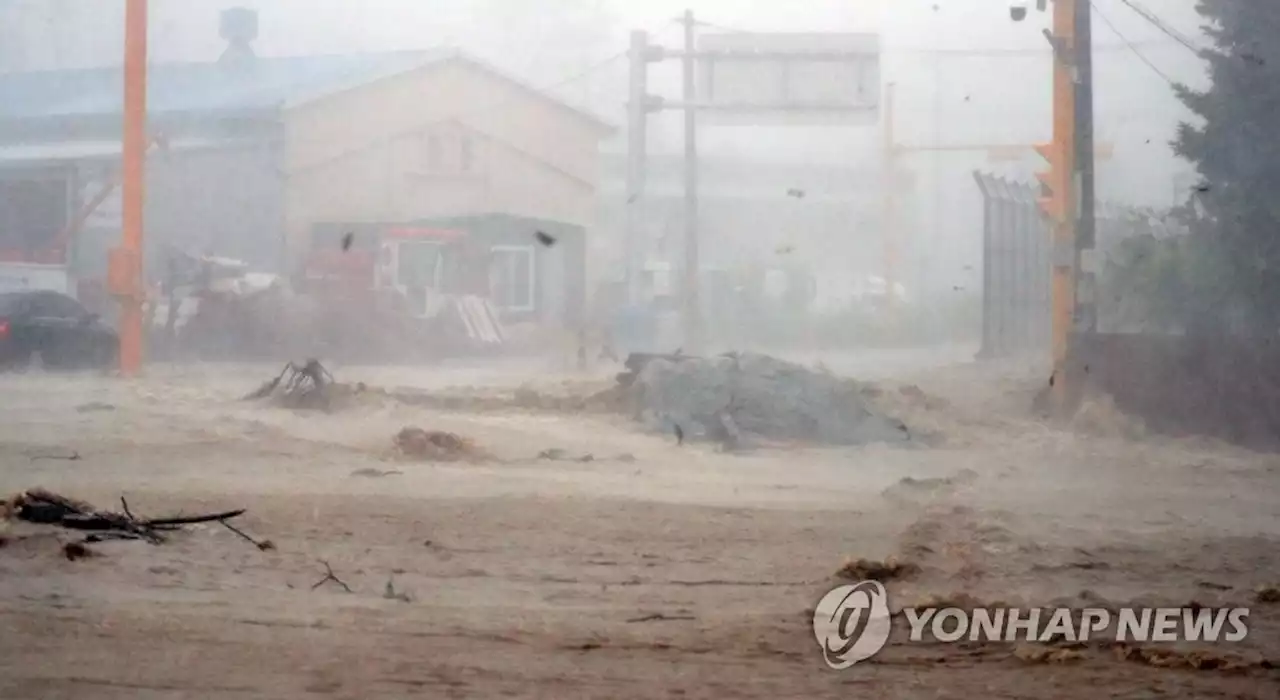 [태풍 힌남노] 경주 2천400여명·포항 600여명 대피…침수 속출 | 연합뉴스