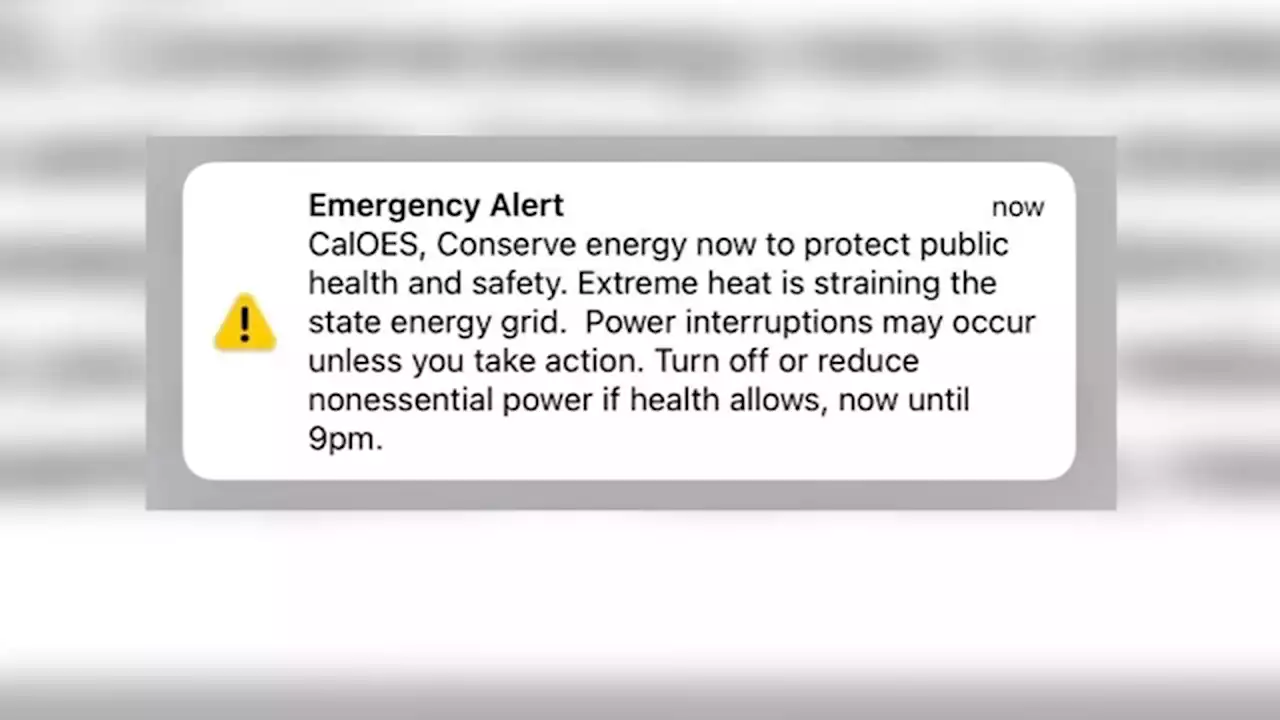 California warns of possible rolling blackouts, urges conservation amid high electricity demand