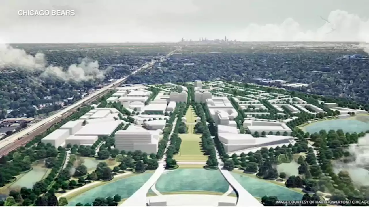 Bears release renderings of possible Arlington Park stadium district, seek public money for project