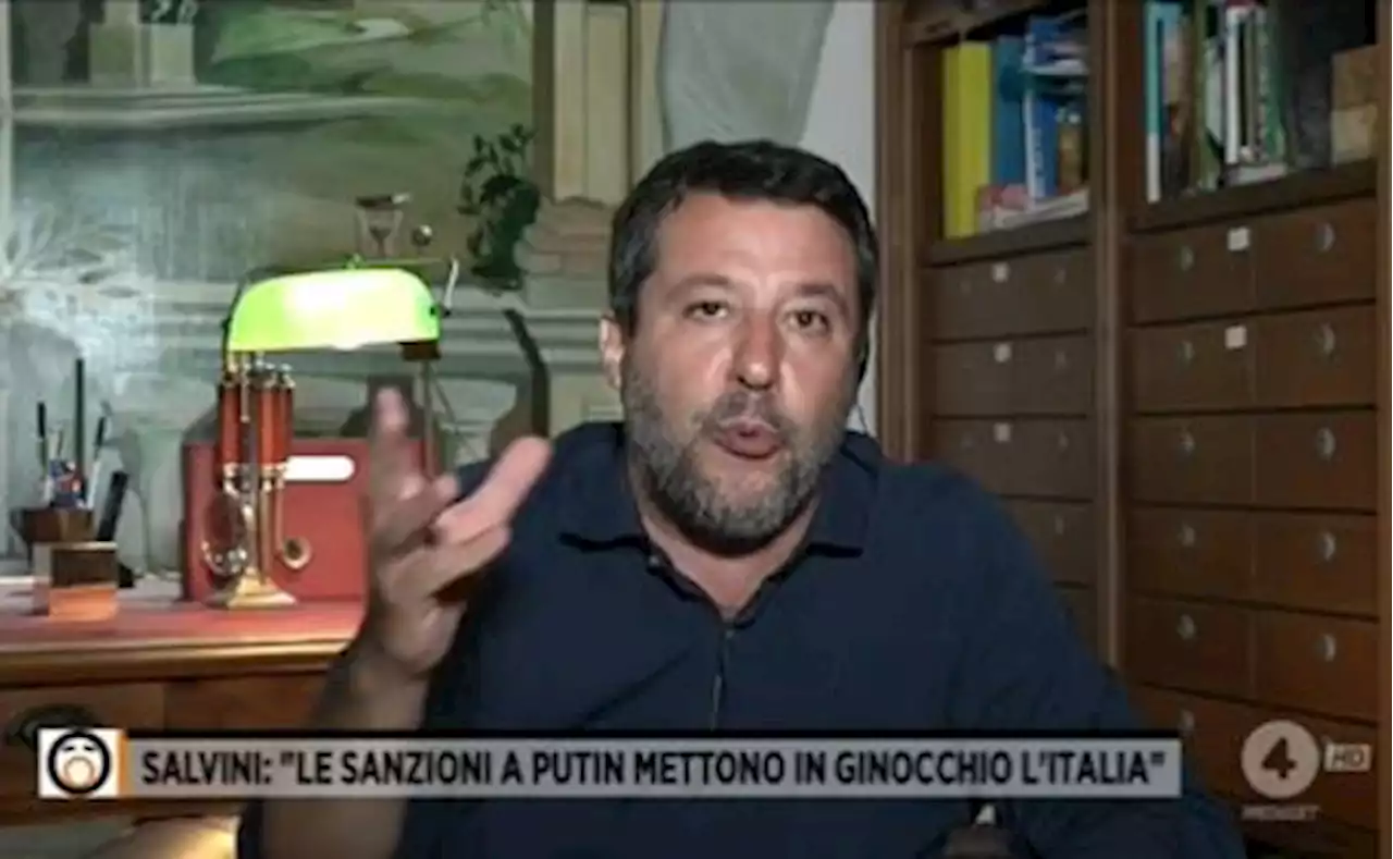 Elezioni 2022, Salvini: 'Condanno Russia ma sanzioni non funzionano'