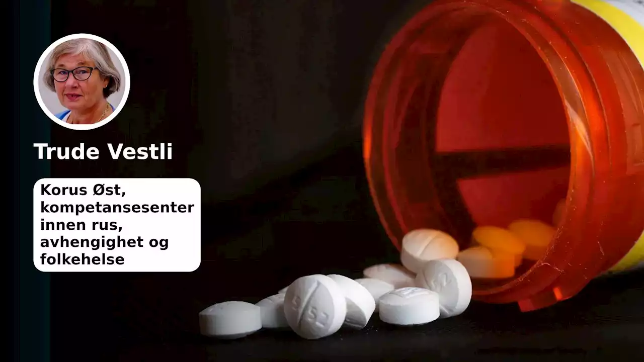 Flere dør av smertestillende midler forskrevet av leger enn av heroin kjøpt på gaten. Noe må gjøres.
