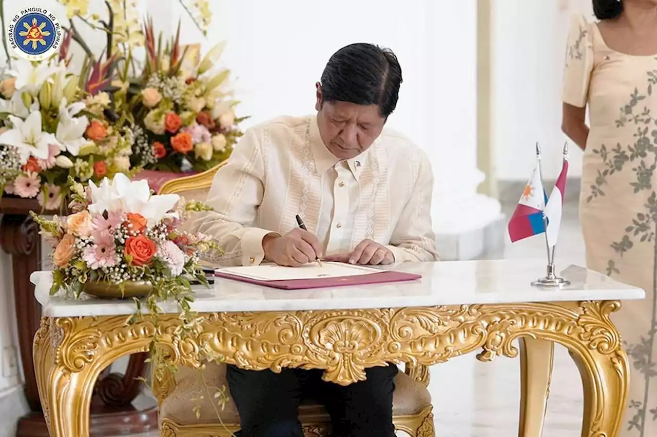 Marcos eyes Indonesia sea pact to settle China maritime dispute - BusinessWorld Online