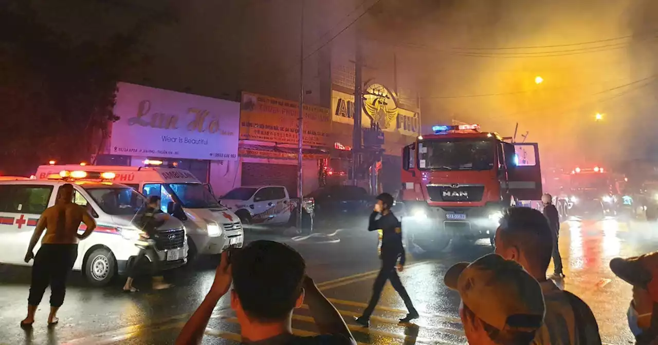 Death toll nears two dozen after fire tears through karaoke bar