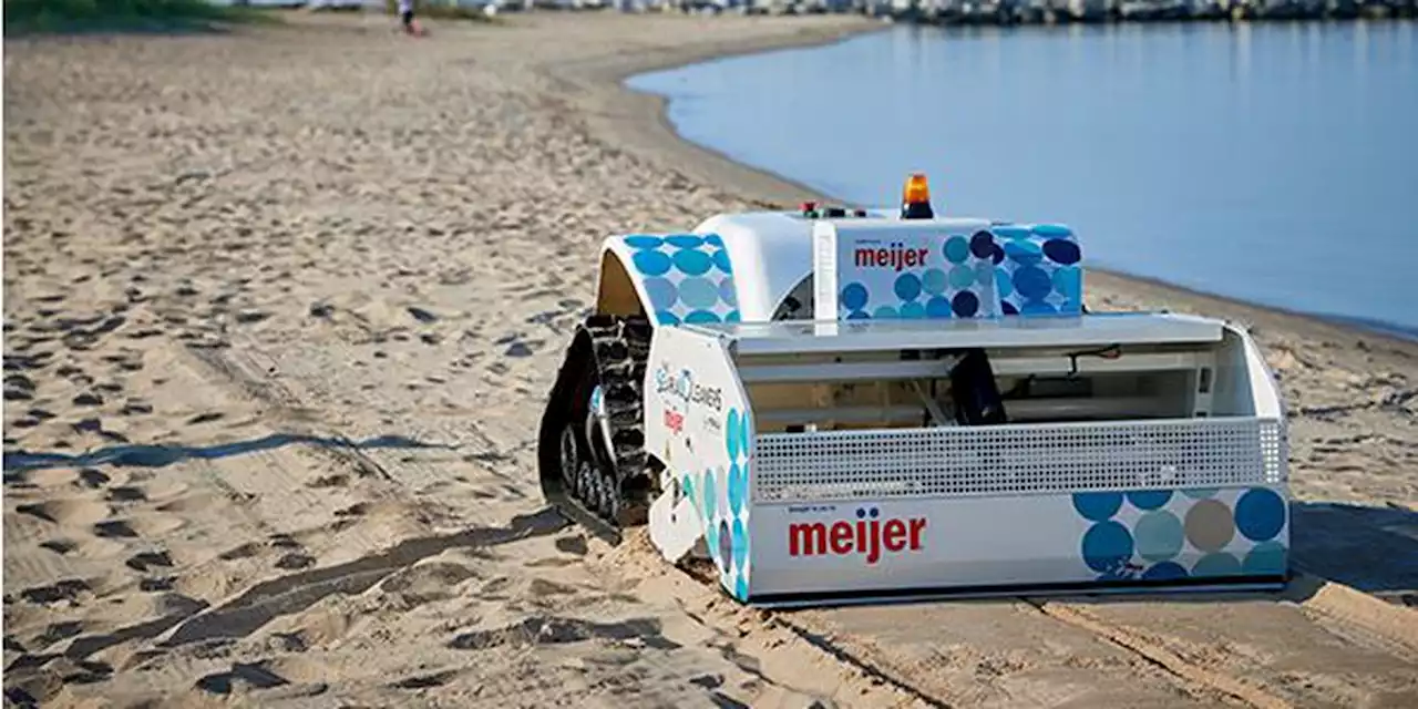 Remote-controlled robots will be used to clean up Edgewater Beach, Lake Erie