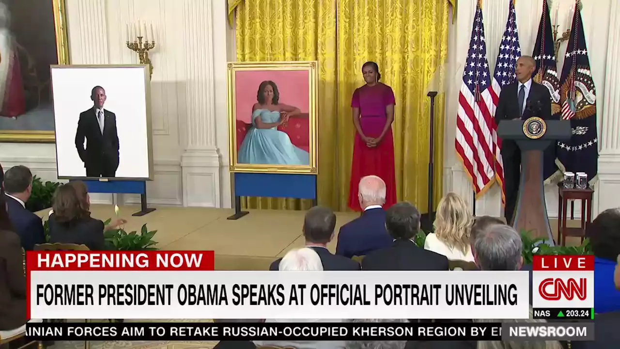 A years-long process led to Obamas' contemporary White House portraits