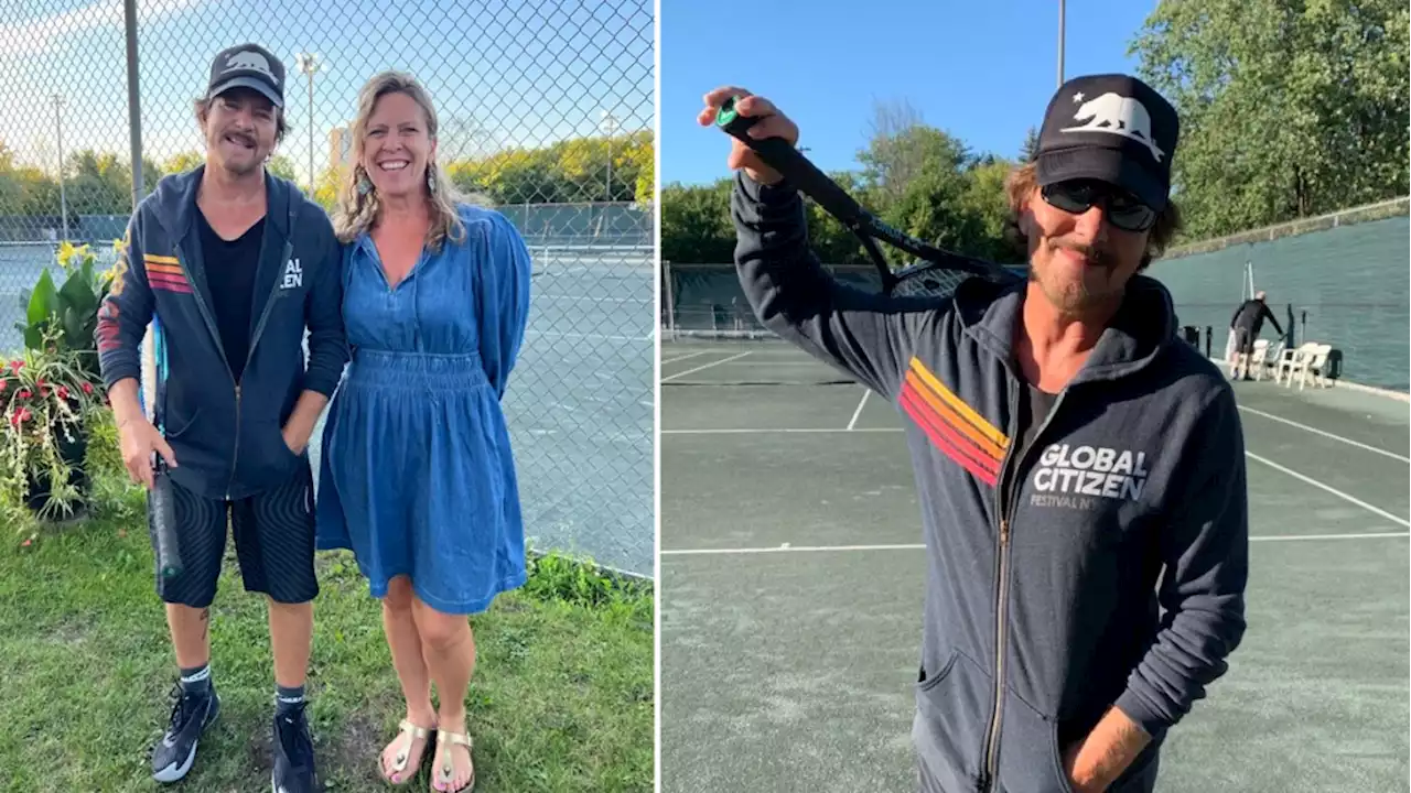 Pearl Jam frontman Eddie Vedder makes surprise appearance at Ottawa sports club