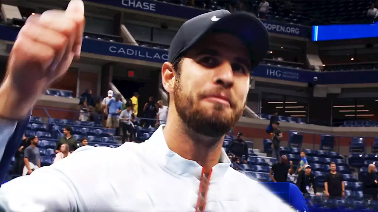 Karen Khachanov: Nick Kyrgios geschlagen, Spruch an Fans im Arthur Ashe Stadium rausgehauen