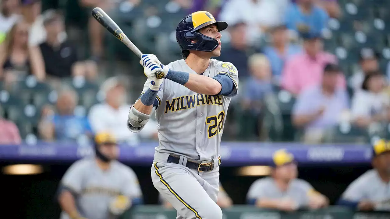 Brewers' Christian Yelich hits longest home run of season, traveling at 499 feet