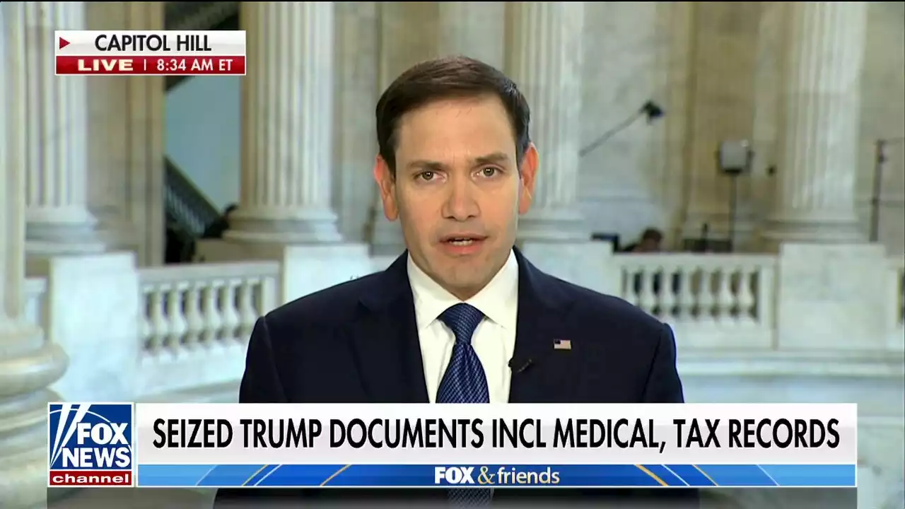 Sen. Rubio skeptical of report on nuclear secrets kept at Mar-a-Lago: Feds 'strategically leaking information'