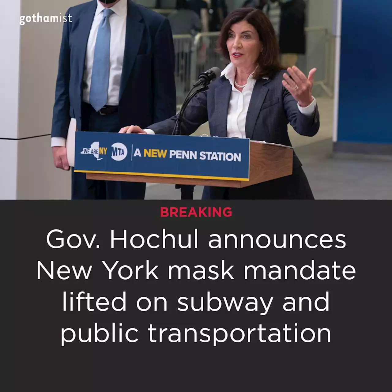 NY mask mandate lifted on subway and public transportation, Gov. Hochul announces