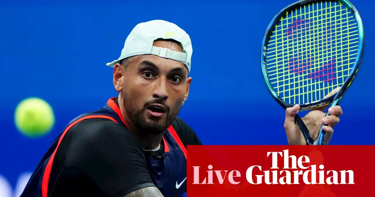 Nick Kyrgios v Karen Khachanov: US Open tennis quarter-final – live!